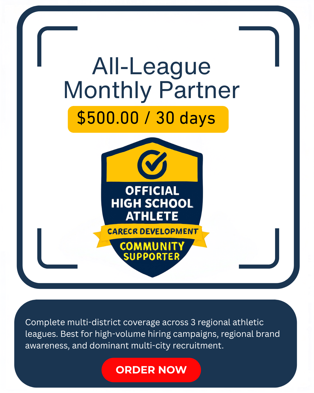 All-League Monthly Partner - Executive Tier